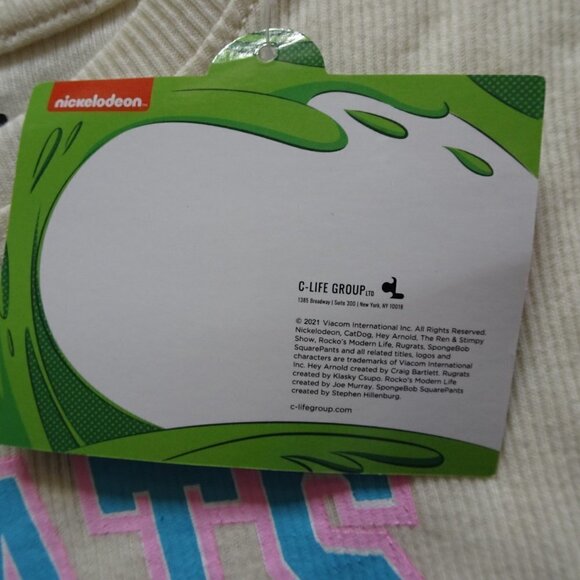 Nickelodeon Rugrats 90s Cartoon T Shirt Women's Size M Purple - Picture 5 of 6